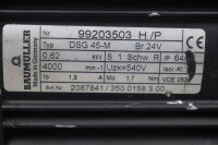Baumüller DSG 45-M Servomotor 2087841 Br.24V 4000rpm...