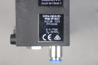 Festo SOPA-CM1H-R1-WQ6-2P-M12 Luftspaltsensor 552138 4-7bar 24VDC Used