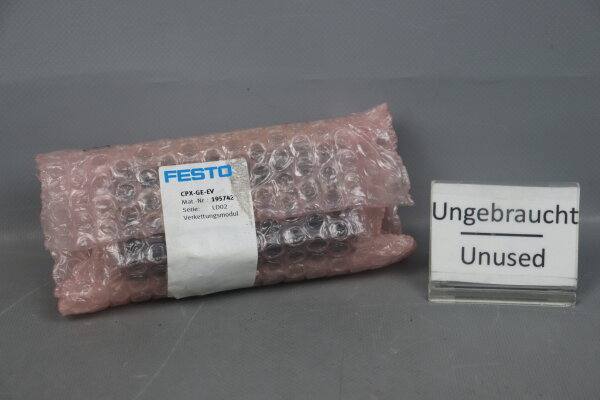 Festo CPX-GE-EV interlinking module 195742 Sealed