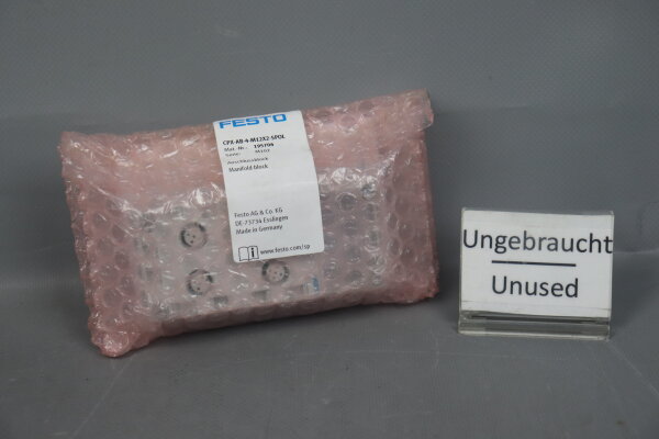 Festo CPX-AB-4-M12X2-5POL Anschlussblock 195704 Sealed