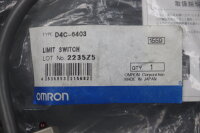 Omron D4C-6403 Endschalter 2235Z5 0,1A 30V IP67 Unused