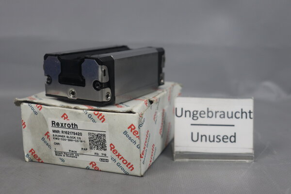 Rexroth KWD-030-SNH-CO-N-1 F&uuml;hrungswagen B.Runner Block CS R162179420 Unused OVP