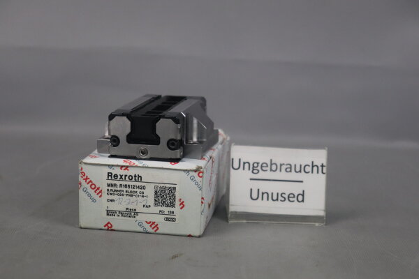 Rexroth R165121420 B.Runner Block CS KWD-025-FNS-C1-N-1 Unused OVP