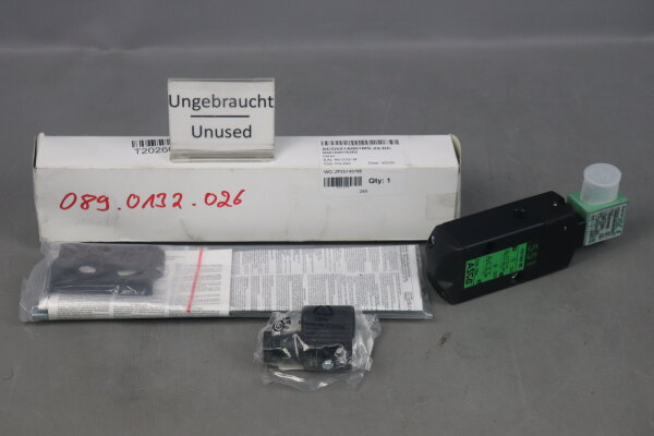 ASCO SCG551A001MS.24/DC Magnetventil G551A001S3D2 1/4" 2-10bar 2,5W Unused OVP