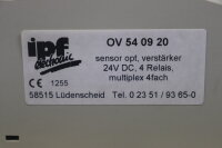IPF OV540920 Hochleistungs-Fotosensorverstärker OV 54 09 20 24VDC Unused OVP