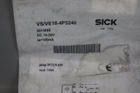 Sick VS/VE18-4P3240 Einweglichtschranke 6013695 10-30VDC 100mA 14m Sealed