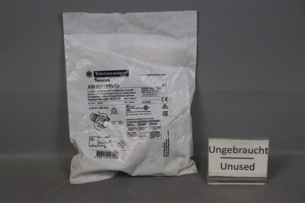 Telemecanique XS630B1MBU20 Induktiver N&auml;herungsschalter 24-240V 5-300mA Sealed
