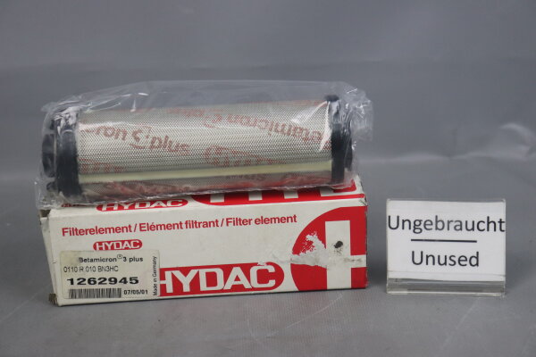 Hydac 0110 R 010 BN3HC Filterelement 1262945 Unused OVP
