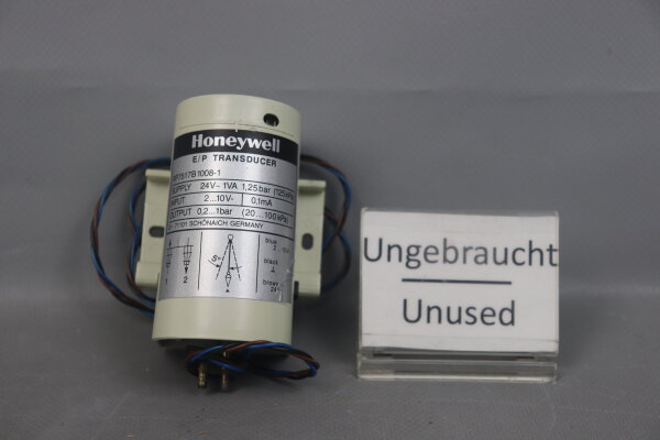 Honeywell RP7517B1008-1 Elektronisch-pneumatischer Messumformer 24V Unused