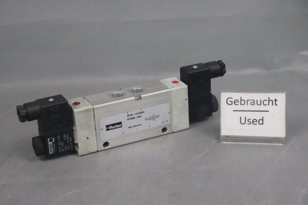 Parker PA12680-0233 Solenoid Valve S9 581-1/4 GS24V 10bar Used