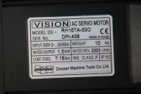 Doosan Vision DS-RH15TA-50O AC-Servomotor 1,5KW 7,16Nm...