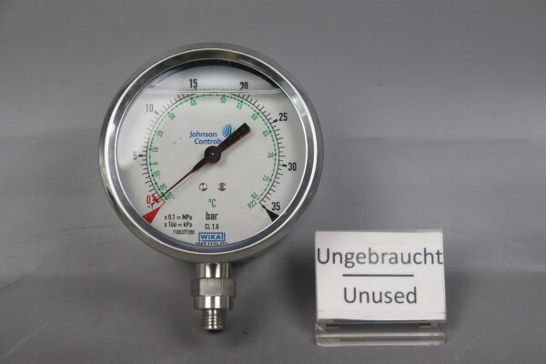 Johnson controls 3967 1134 652 Hydraulikdruckmanometer Max.35 bar Unused