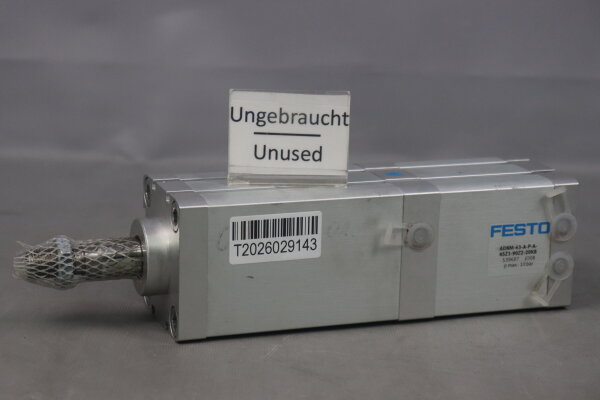 FESTO ADNM-63-A-P-A-45Z1-90Z2-20K8 Mehrstellungszylinder 539697 10bar Unused