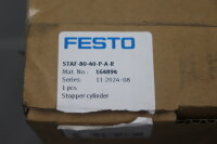 FESTO STAF-80-40-P-A-R Stopperzylinder 164894 10bar Unused OVP