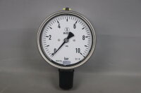 RIEGLER 5077 Manometer 102466 0-10bar Ø100 G1/2 Unused OVP