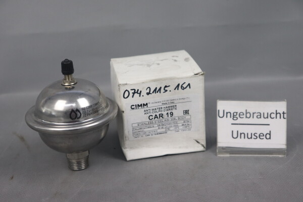CIMM CAR 19 Wasserschlagd&auml;mpfer 3,5bar &frac12; Zoll Unused OVP