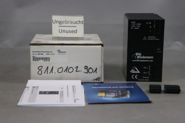 Bihl+Wiedemann BW1649 Power Supply 149501-51061 4A 115/230V Unused OVP