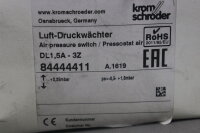Kromschröder DL1.5A-3Z Air Pressure Switch 84444411 50 mbar 250 VAC Unused OVP
