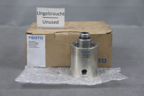 Festo GF-1/2-1/4 Drehverteiler 539292 Unused OVP