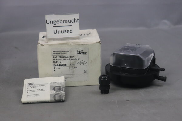 KromSchr&ouml;der DL3A-3 Luft-Druckw&auml;chter 84444400 150mbar 5A Unused OVP