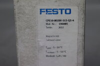 Festo CPE10-M1BH-5LS-QS-4 Magnetventil 196885 Unused OVP