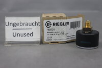 Riegler 110.46-K Manometer 101731 0...10bar G1/8B Unused OVP