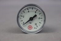 Riegler 110.46-K Manometer 101731 0...10bar G1/8B Unused OVP
