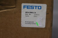 FESTO MS4-FRM-1/4 Abzweigmodul 529555 14bar 210psi Unused...