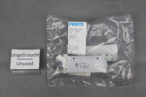 Festo VUVG-L18-B52-T-G14-1P3 Solenoid Valve 574430 Unused OVP