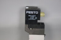 Festo MEH-3/2-4,0-I-B Magnetventil 186810 2-8bar 29-116psi 24VDC 0,95W Used