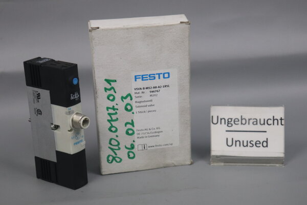 Festo VSVA-B-M52-AH-A2-1R5L solenoid valve 546767 Unused OVP