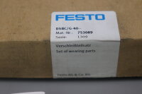 Festo DSBC/G-40-- Verschleißteilsatz 753089 Unused OVP