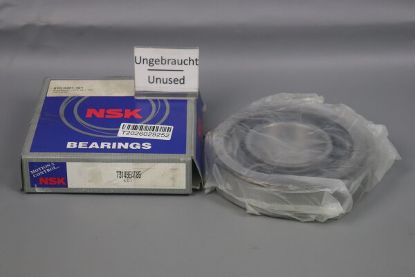 NSK 7314BEA Schr&auml;gkugellager 7314 BEAT85 70x150x35mm einreihig Unused OVP