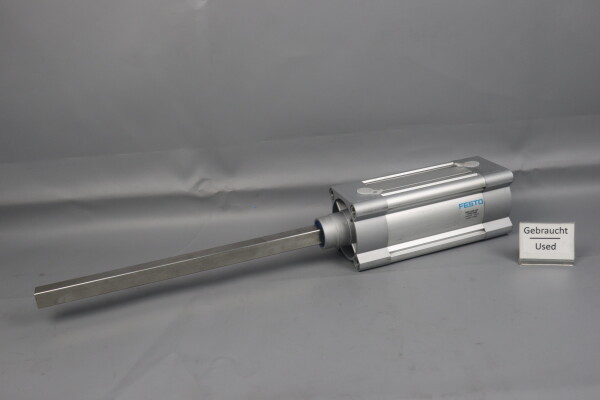 Festo DSBC-Q-80-100-F-PPSA-340E Normzylinder 1463495 12bar Used