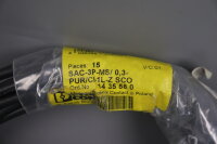 Phoenix Contact SAC-3P-MS/ 0,3-PUR/CI-1L-Z SCO 15 Pieces...