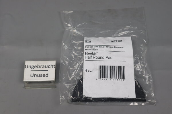 3M Hookit 05792 half round pad 150mm Unused OVP