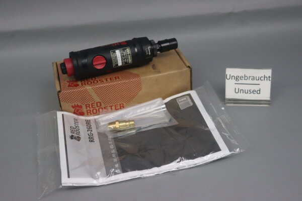 Red Rooster RRG-260RE Pneumatic Orbital Sander 23060231 0.63MPa 25,000rpm Unused