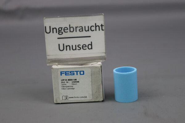 Festo LFP-D-MIDI-5M Filterpatrone 159594 Unused OVP