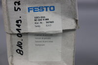Festo SDE5-D10-NF-Q6E-V-M8 Pressure sensor 567465 0-10bar...