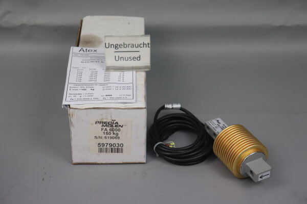 Precia Molen FA 6000 Kraftsensor 5979030 150kg Unused OVP