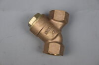 Riegler 60-4/K Dirt strainer105662 Red brass, Rp 3/4, DN 20 Unused OVP