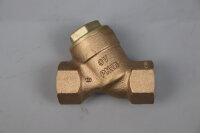 Riegler 60-4/K Dirt strainer105662 Red brass, Rp 3/4, DN 20 Unused OVP