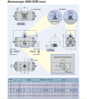 Flowserve Automax Supernova S115D pneumatischer Aktuator doppeltwirkend Unused