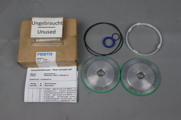 Festo ADN-80-P-A Set of wearing parts 673627 Unused OVP