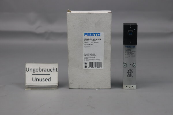 Festo VSVA-B-M52-AZD-A1-1T1L Solenoid valve 539158 Unused OVP