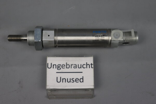 Festo ESN-25-40-P standard cylinder 11656 10bar Unused