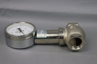 Honsberg TZ1-032GR100 Durchflussmesser 10-100l/min H2O 90°C G1 1/4 16bar Unused