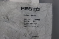 Festo LRMA-QS-6 Pressure regulating valve 153496 Unused OVP