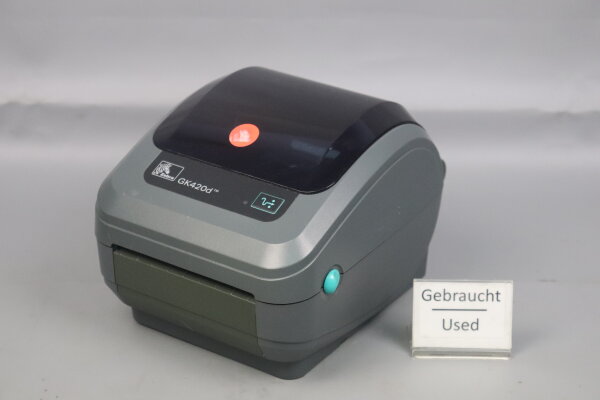 Zebra Technologies GK420d Thermodirekt-Etikettendrucker 24VDC 2,92A Defekt