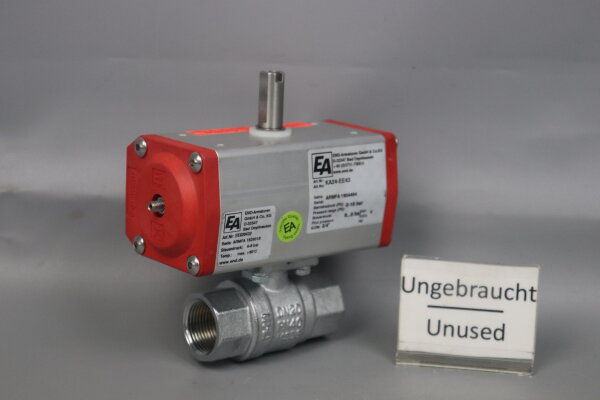 END-Armaturen KA24-EE43 EE620432 pneumatischer Schwenkantrieb 0-16bar 3/4" Unused